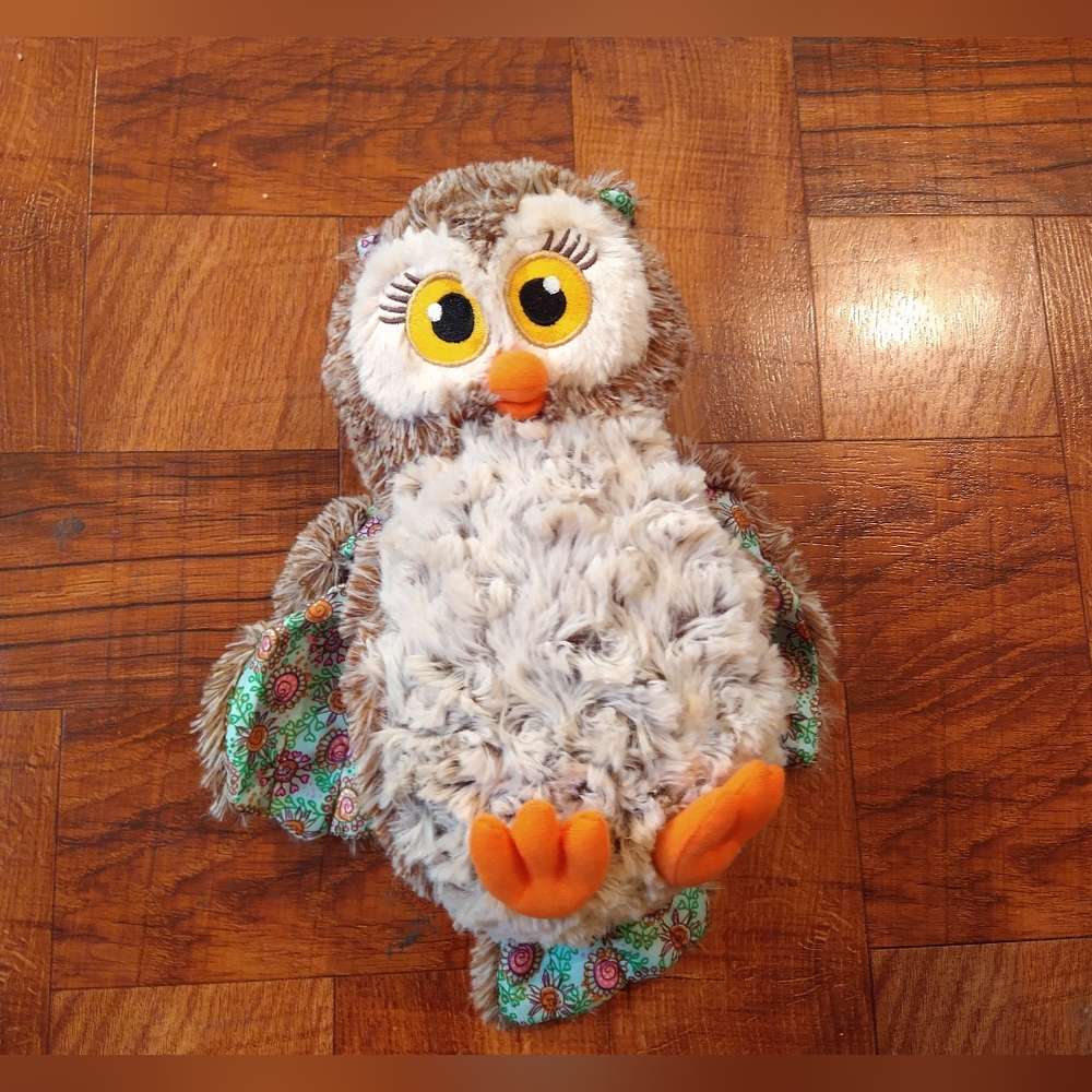 Girl Scouts Owl Plush 100th Anniversary Stuffed Animal Little Brownie Bakers 10"